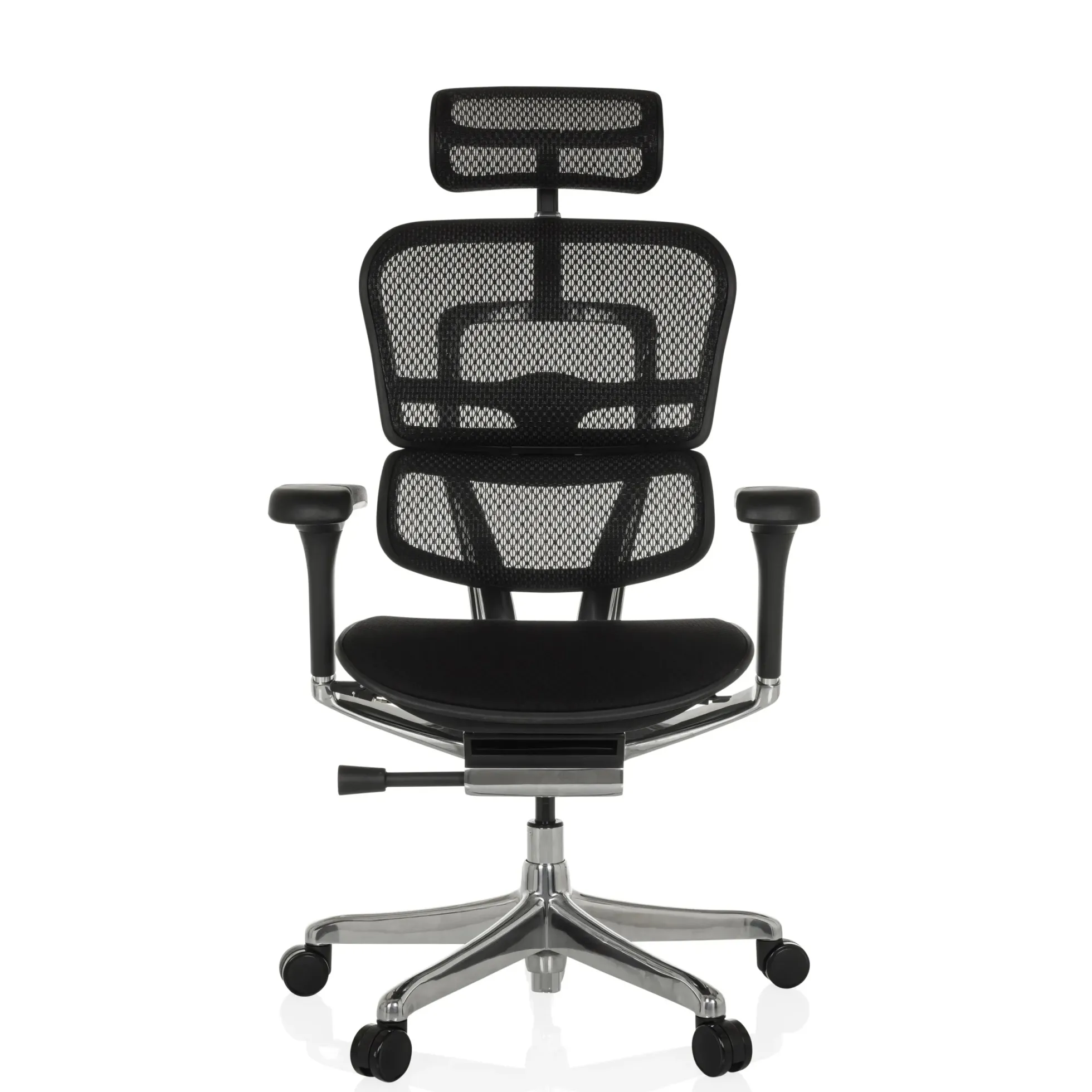 ERGOHUMAN GEN2 | Netzstoff / Stoff - Luxus Chefsessel Schwarz