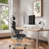 ERGOHUMAN GEN2 | Stoff - Luxus Chefsessel Schwarz