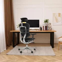 ERGOHUMAN GEN2 | Stoff - Luxus Chefsessel Schwarz
