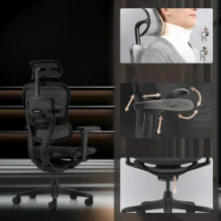 ERGOHUMAN SIGNATURE GEN2 | Netz - Luxus Chefsessel Schwarz