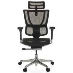 ERGOHUMAN SLIM GEN2 | Netz - Luxus Chefsessel Schwarz