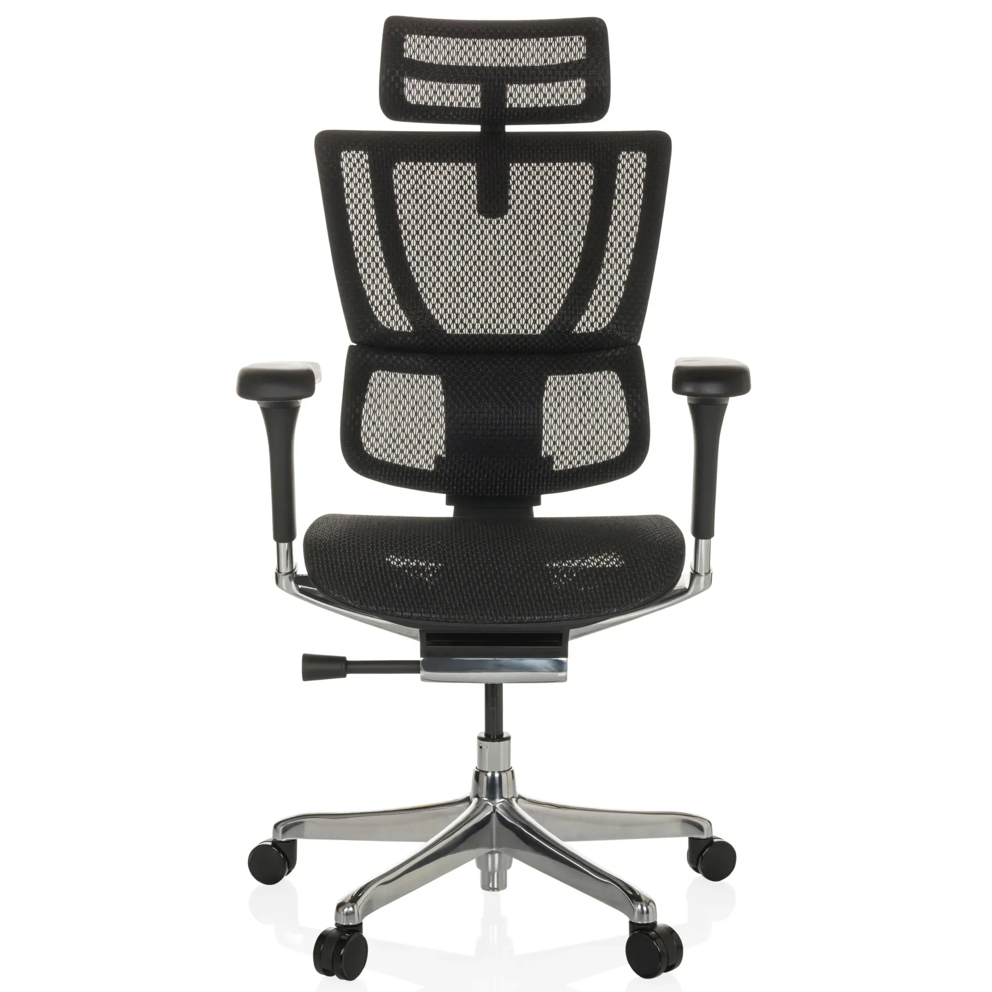 ERGOHUMAN SLIM GEN2 | Netz - Luxus Chefsessel Schwarz