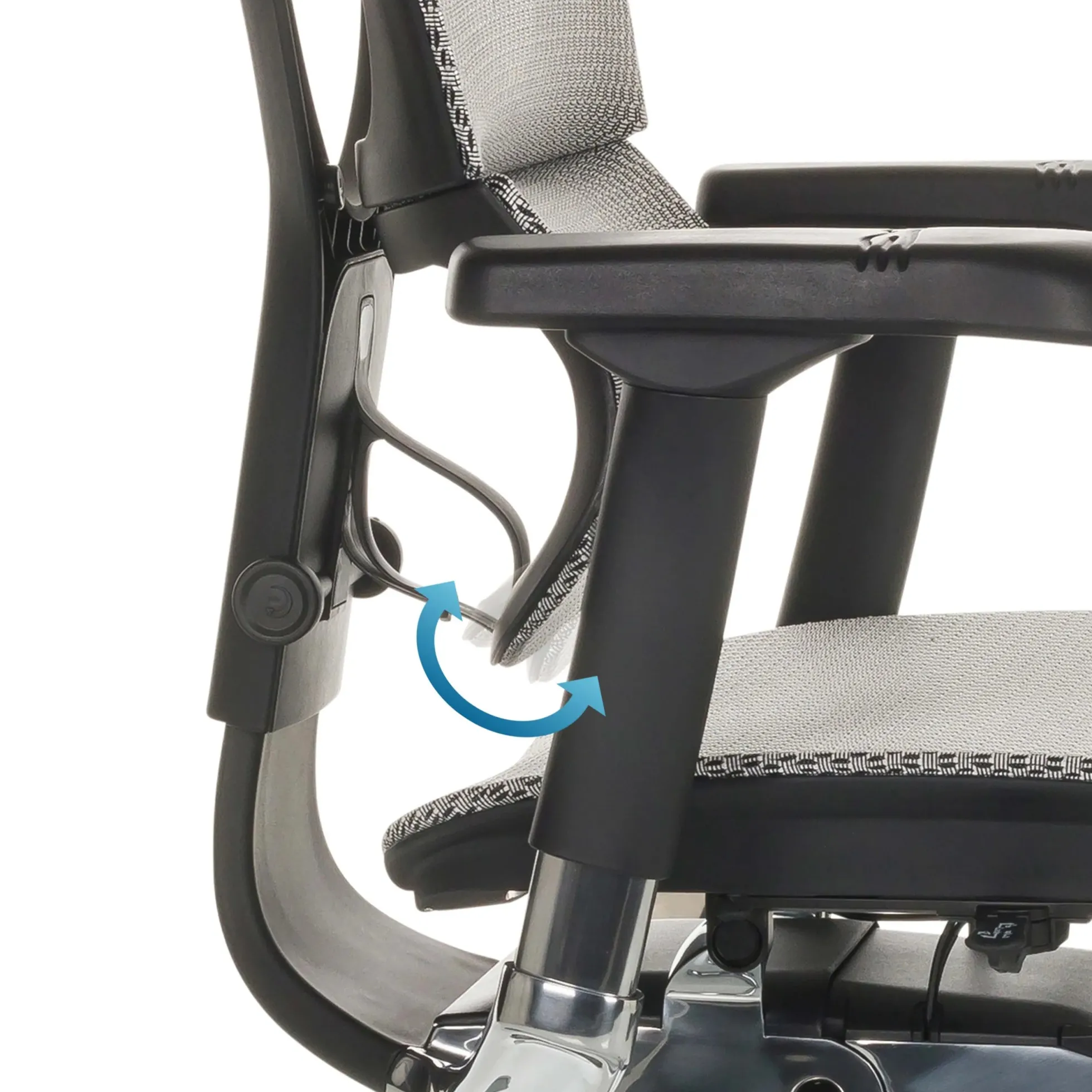 ERGOHUMAN SLIM GEN2 | Netz - Luxus Chefsessel Hellgrau