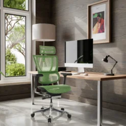 ERGOHUMAN SLIM GEN2 | Netz - Luxus Chefsessel Grün