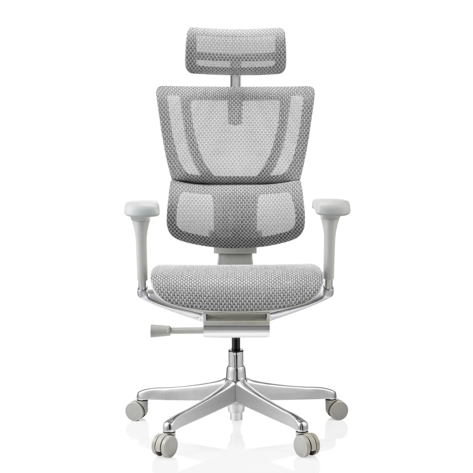 ERGOHUMAN SLIM G GEN2 | Netz - Luxus Chefsessel Hellgrau
