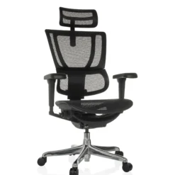 ERGOHUMAN SLIM ULTRA GEN2 | Netz - Luxus Chefsessel Schwarz