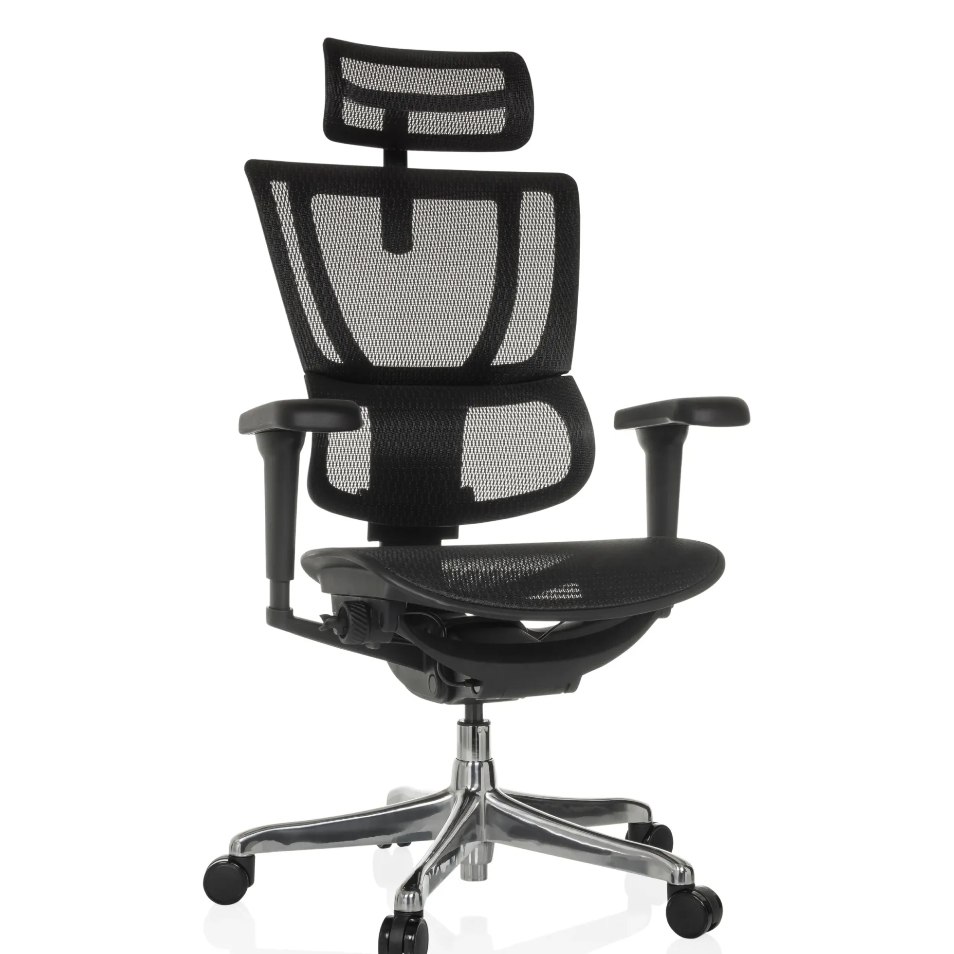 ERGOHUMAN SLIM ULTRA GEN2 | Netz - Luxus Chefsessel Schwarz