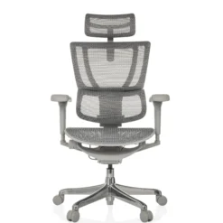 ERGOHUMAN SLIM ULTRA G GEN2 | Netz - Luxus Chefsessel Grau