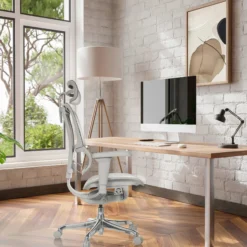 ERGOHUMAN SLIM ULTRA G GEN2 | Netz - Luxus Chefsessel Grau