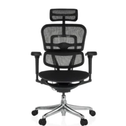 ERGOHUMAN ULTRA F GEN2 | Stoff/Netz - Luxus Chefsessel Schwarz
