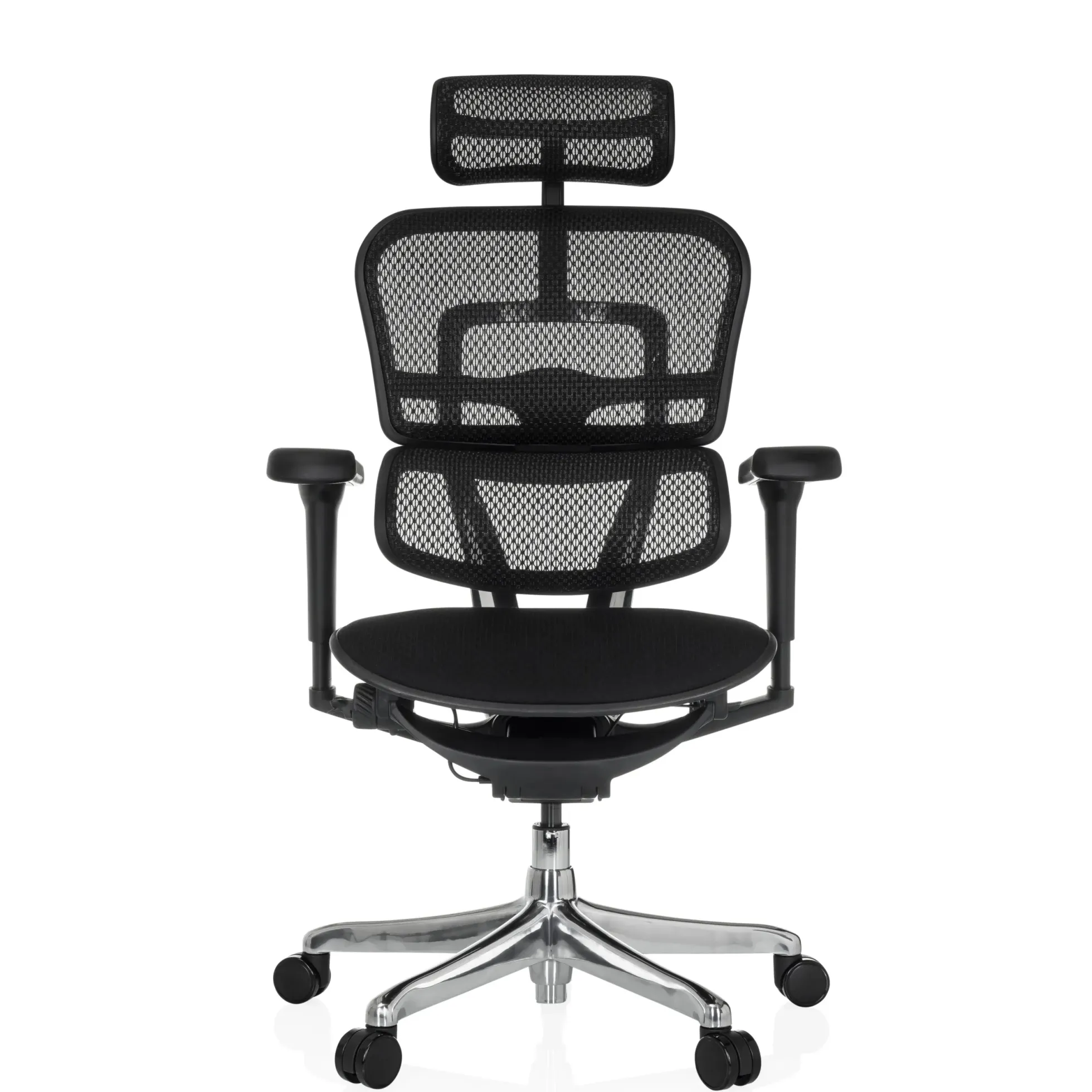 ERGOHUMAN ULTRA F GEN2 | Stoff/Netz - Luxus Chefsessel Schwarz