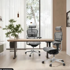 ERGOHUMAN ULTRA GEN2 | Netz - Luxus Chefsessel Grau