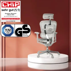 ERGOHUMAN ULTRA G GEN2 | Netz - Luxus Chefsessel Grau