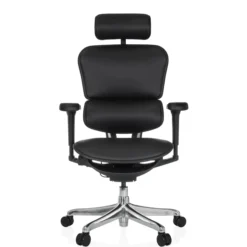ERGOHUMAN ULTRA L GEN2 | Leder - Luxus Chefsessel Schwarz