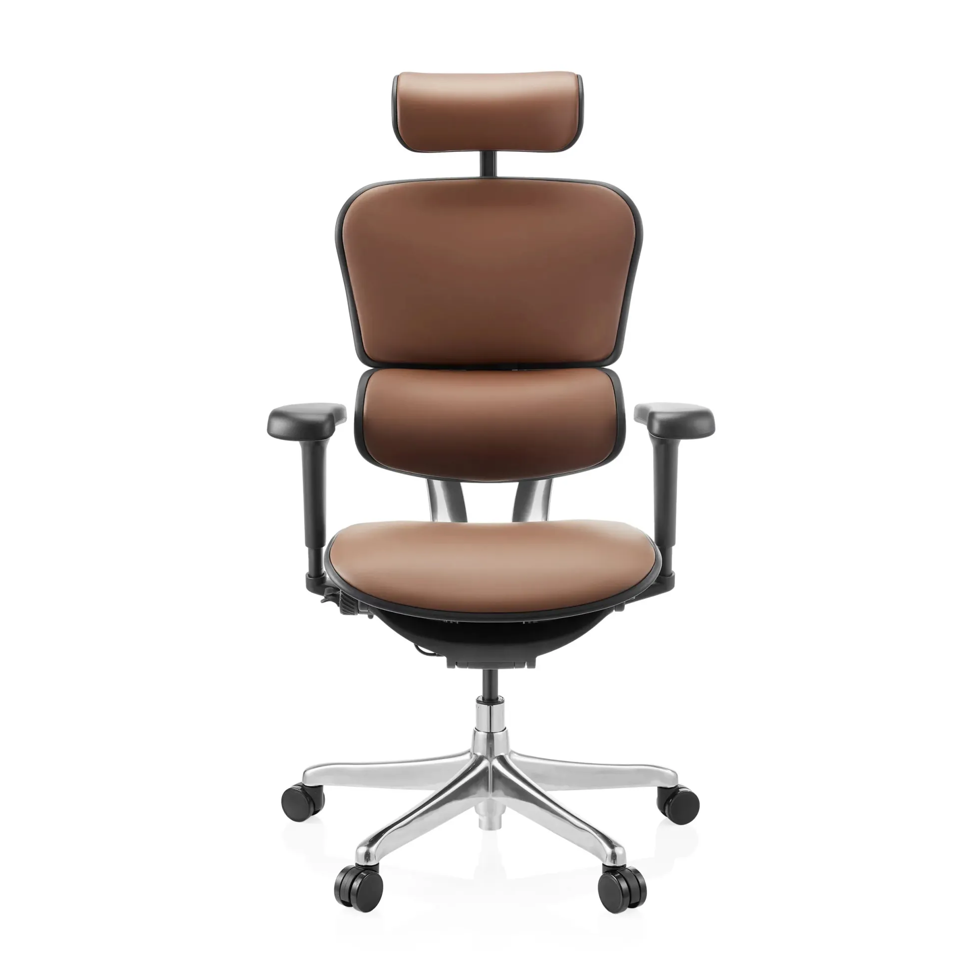 ERGOHUMAN ULTRA L GEN2 | Leder - Luxus Chefsessel Braun