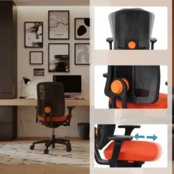 ERGOJUNIOR BS - Kinderdrehstuhl Orange