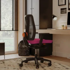 ERGOJUNIOR BS - Kinderdrehstuhl Rosa