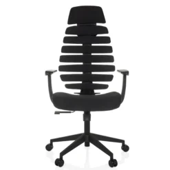 ERGO LINE ECO | Stoff - Profi Bürostuhl Schwarz