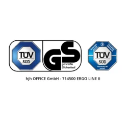 ERGO LINE II - Profi Bürostuhl Schwarz