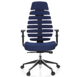 ERGO LINE II PRO | Stoff - Profi Bürostuhl Blau