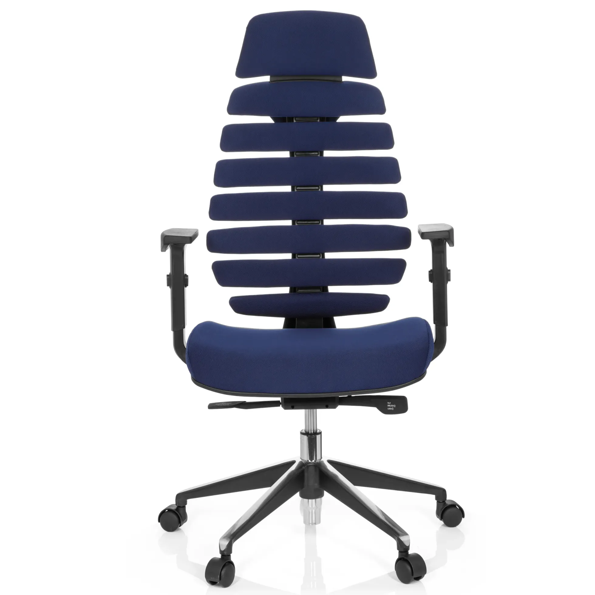 ERGO LINE II PRO | Stoff - Profi Bürostuhl Blau