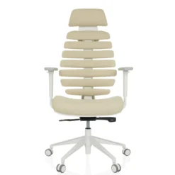 ERGO LINE W | Stoff - Profi Bürostuhl Salted Caramel