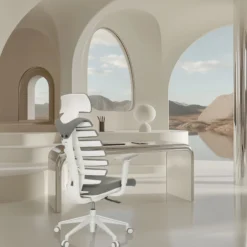 ERGO LINE W | Stoff - Profi Bürostuhl Smokey Elegance