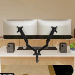 Ergomount GF2 | bis 32 Zoll, bis 9 kg - Monitorhalterung Schwarz