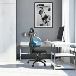 ERGOMY FLEX - Home Office Bürostuhl Schwarz