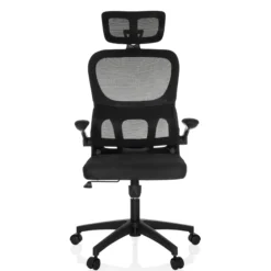 ERGOMY FLEX - Home Office Bürostuhl Schwarz