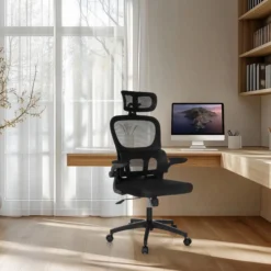 ERGOMY FLEX - Home Office Bürostuhl Schwarz