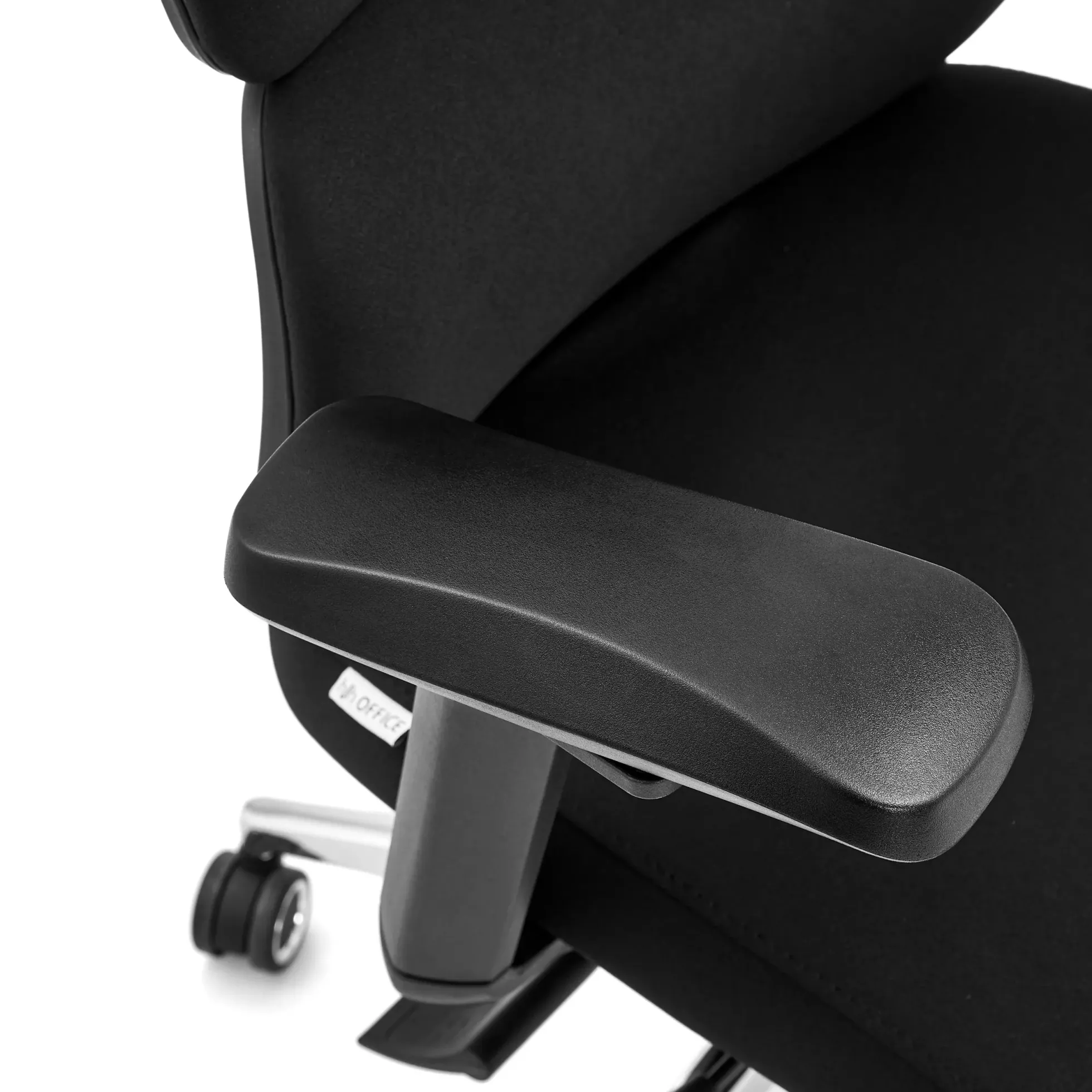 Ergomy F 2 | Stoff | Rahmen: Schwarz - Profi Bürostuhl Schwarz
