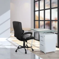 ERGOSMOOTH BIG - Home Office Chefsessel Schwarz