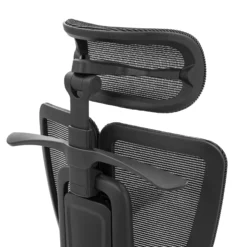 Ergo U2 Flex3 | Stoff/Netz - Profi Bürostuhl Schwarz