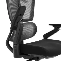Ergo U2 Flex3 | Stoff/Netz - Profi Bürostuhl Schwarz