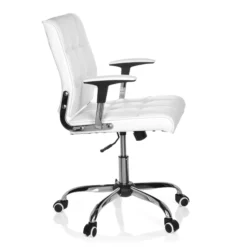 ERNESTO - Home Office Bürostuhl Weiß
