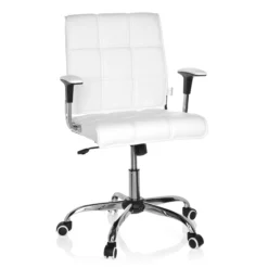 ERNESTO - Home Office Bürostuhl Weiß