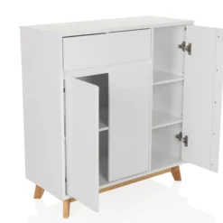 ESTHA - Kommode Weiß