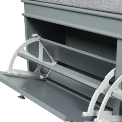 Estha 11 - Schuhschrank Grau