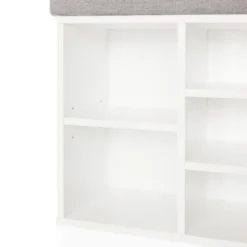 ESTHA 10 - Schuhschrank Weiß
