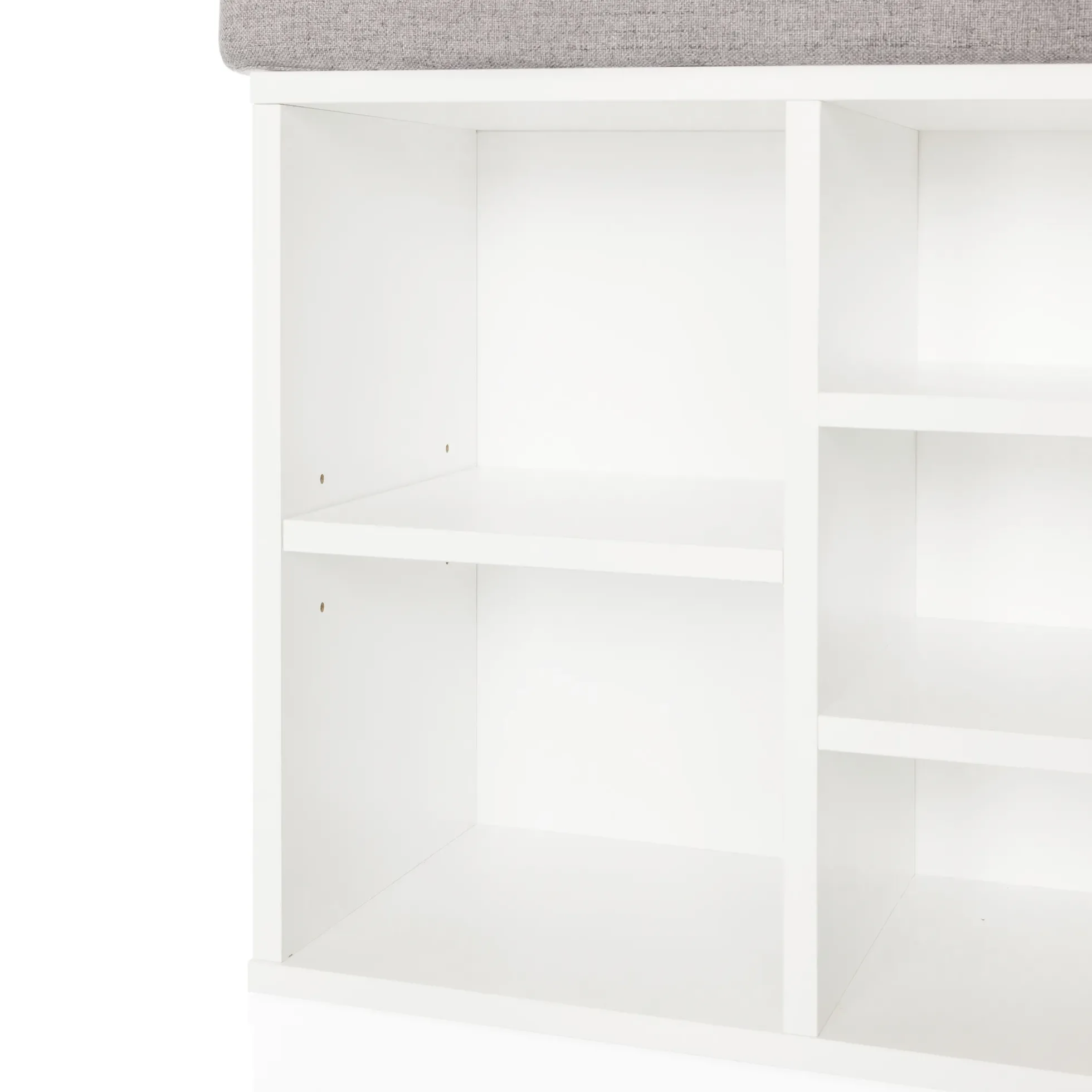 ESTHA 10 - Schuhschrank Weiß
