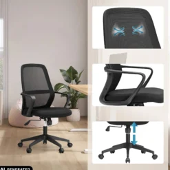 Explorer - Home Office Bürostuhl Schwarz