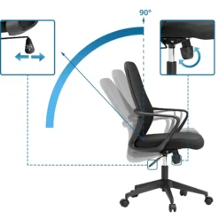 Explorer - Home Office Bürostuhl Schwarz