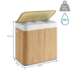 FALSTER XXL B | Wäschekorb - Wäschekorb Braun