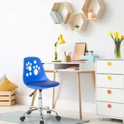 FANCY I - Kinderdrehstuhl Blau