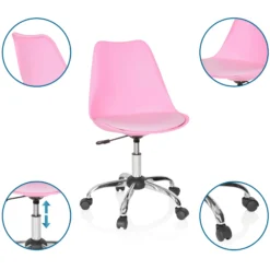 FANCY PRO - Home Office Bürostuhl Pink