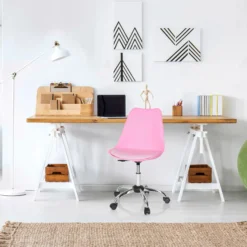FANCY PRO - Home Office Bürostuhl Pink