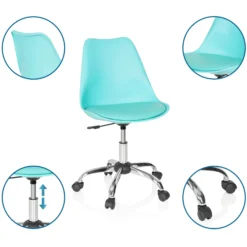 FANCY PRO - Home Office Bürostuhl Türkis
