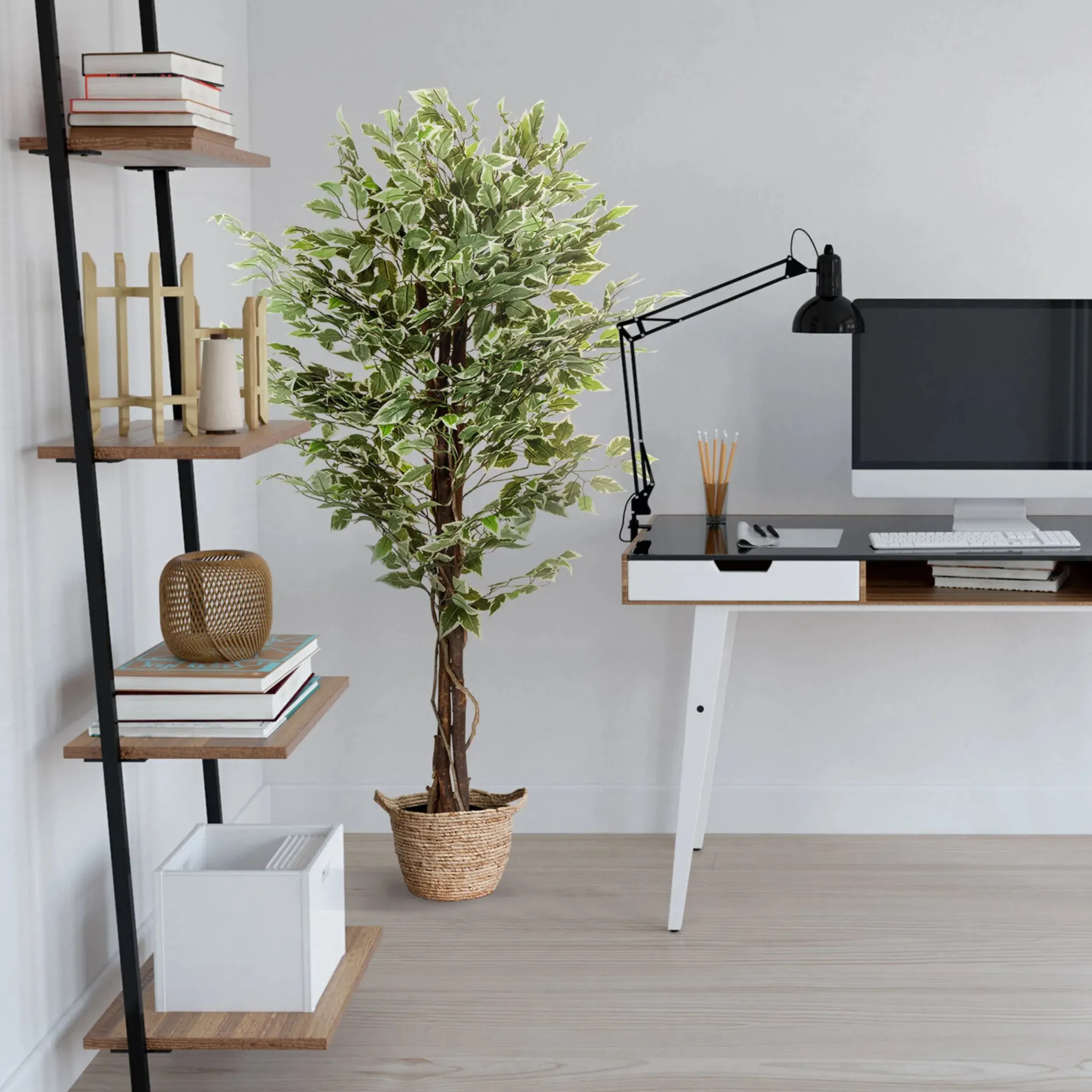 FICUS - Kunstpflanze Grün