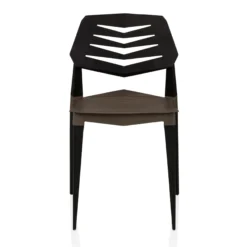 Flecharo - Outdoor Stuhl Braun/Schwarz